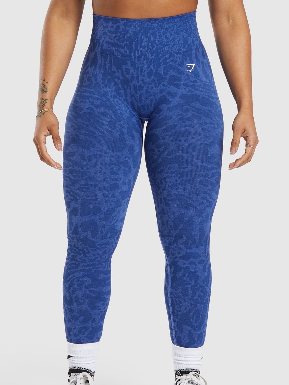 Gymshark wave blue adapt safari leggings